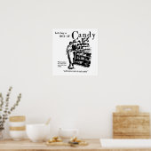 Poster Achetons une boîte de bonbons pour imprimer (Cuisine)