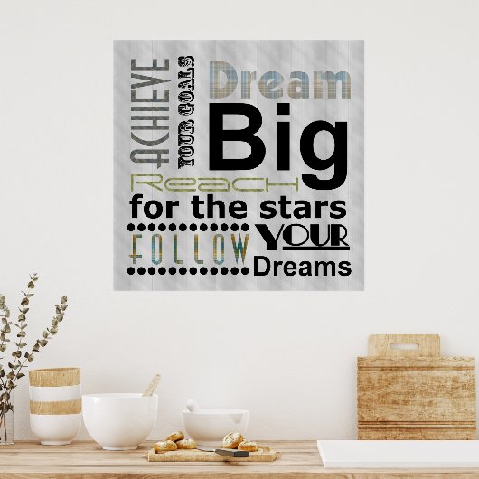 Poster Achievable Dreams (Cuisine)