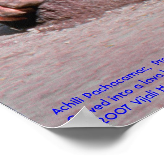 Poster Achili Pachacamac/Poster (Coin)