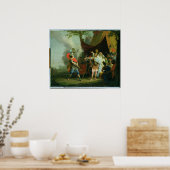 Poster Achille a un litige avec Agamemnon, 1776 (Cuisine)