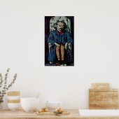 Poster Achille Emperaire - Paul Cezanne - c1868 (Cuisine)