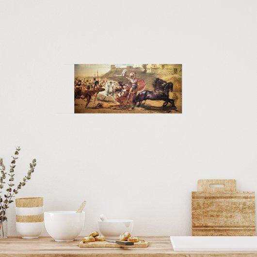 Poster Achille triomphant (Cuisine)