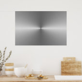 Poster acier circulaire large (Cuisine)
