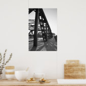 Poster Acier et ombres (Cuisine)