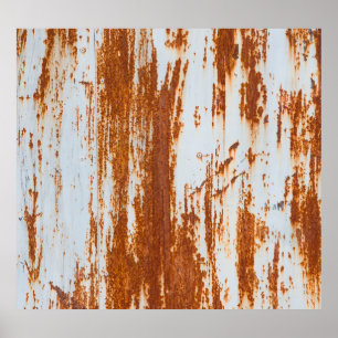 Poster Acier rustique : Grunge Wall Texture