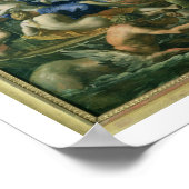 Poster Acis et Galetea se cachant du Polyphème géant (Coin)