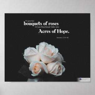 Poster Acres de l'espoir (Hosea 2:14-15)