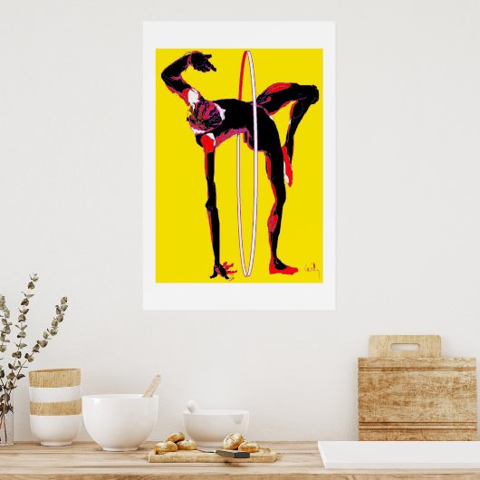 Poster Acrobat (Cuisine)