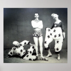 Poster Acrobat en Clowns