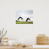 Poster acrobates et contortionnistes 3 (Cuisine)