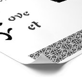 Poster Acronyme De Famille Père Et Mère En Amour Pourtant (Coin)