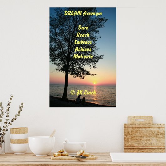 Poster Acronyme DREAM (Cuisine)