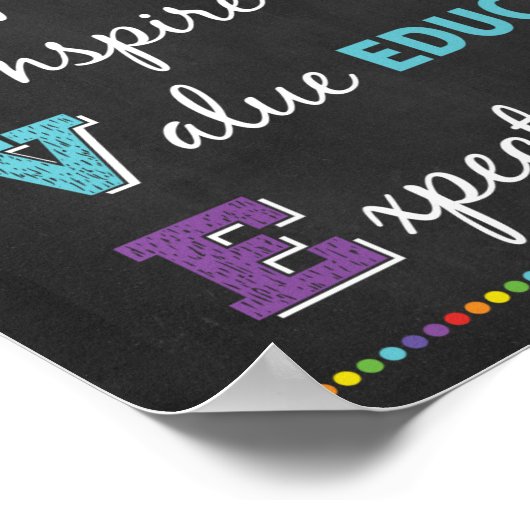 Poster Acronyme STRIVE - Croissance en classe (Coin)