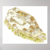 Poster Acropole Athènes (Devant)