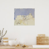 Poster Acropole Athènes 1994 (Cuisine)