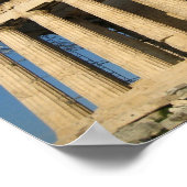 Poster Acropole du Parthénon à Athènes (Coin)