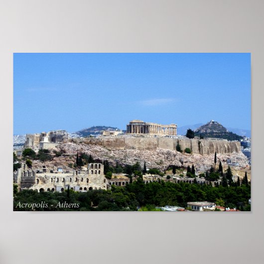 Poster Acropolis (Devant)