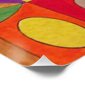Poster Acrylique Abstrait 1 (Coin)