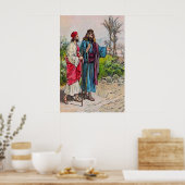 Poster Actes 11:19-26 Barnabas amène Saul à Antioche (Cuisine)