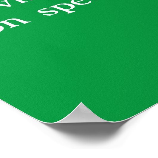 Poster Actes 18:9 Avec un aigle devant un drapeau américa (Coin)