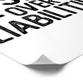 Poster Actif Supérieur Au Passif _ Comptable Drôle _ Moti (Coin)