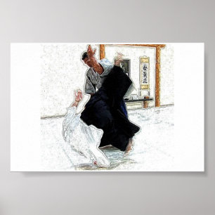 Poster Action Aikido