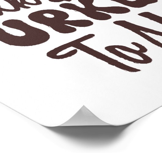 Poster Action de grâces (Coin)