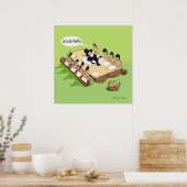 Poster Action de grâces amérindienne (Cuisine)