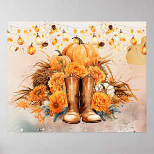 Poster Action de grâces occidentale