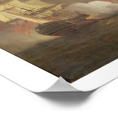 Poster Action du cap de Bonne-Espérance, le 9 mars 1757 (Coin)