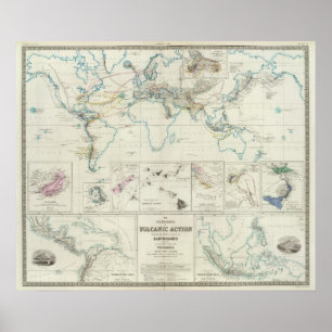 Poster Action volcanique