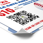 Poster Activité de baseball (Coin)