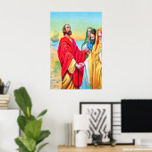 Poster Acts 20:17-38  Encouragement and Warning poste (Bureau à domicile)