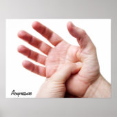 Poster Acupression des palmes (Devant)