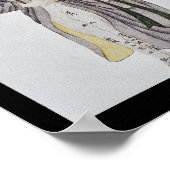 Poster Acupuncture rate Méridien Pied Taiyin (Coin)