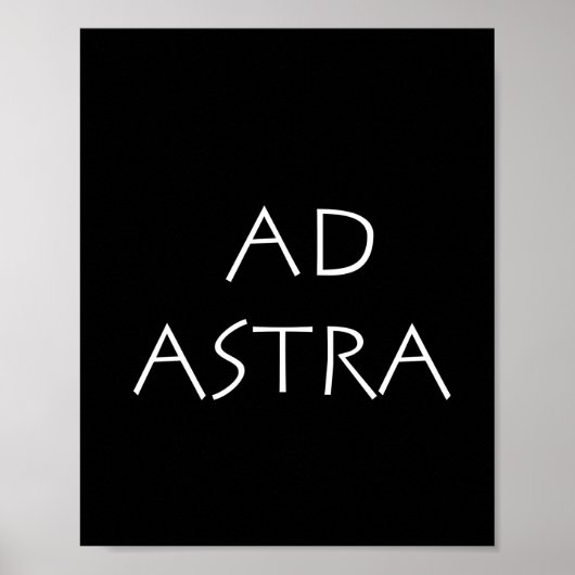 Poster Ad astra (Devant)