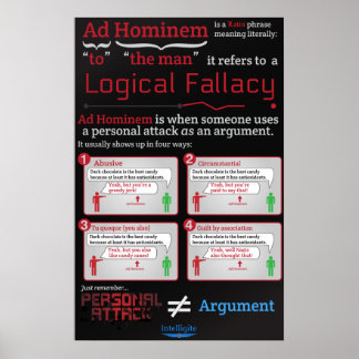 Poster Ad Hominem