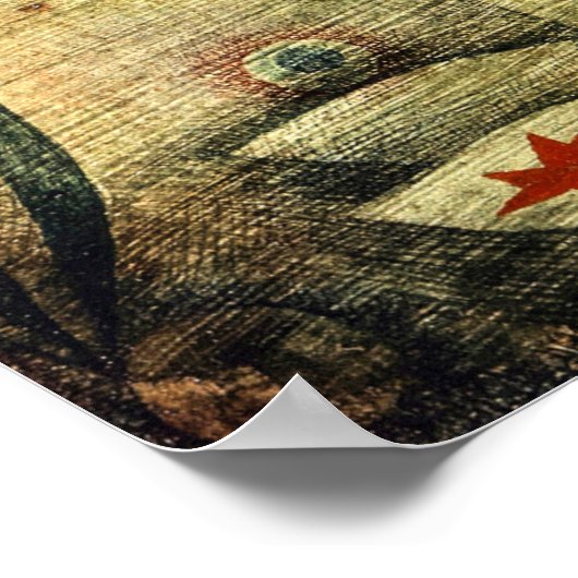 Poster Ad Marginem par Paul Klee, Art Abstrait (Coin)