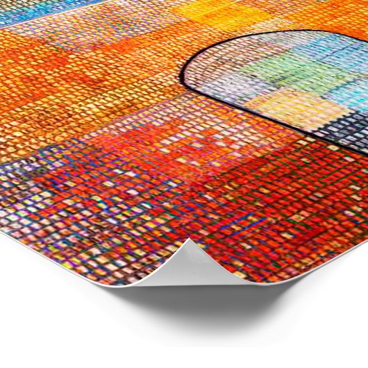 Poster Ad Parnassum, Paul Klee (Coin)