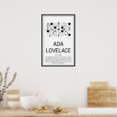 Poster Ada Lovelace (Cuisine)