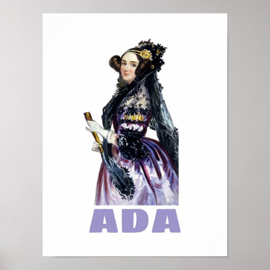 Poster Ada Lovelace (Devant)