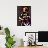 Poster Ada Lovelace - La fille Geek originale (Bureau à domicile)
