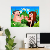 Poster adam ansd eve (Bureau à domicile)