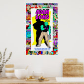 Poster Adam Bomb Daily Adventures Un An Anniversaire! (Cuisine)
