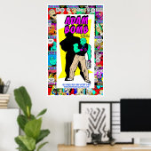 Poster Adam Bomb Daily Adventures Un An Anniversaire! (Bureau à domicile)
