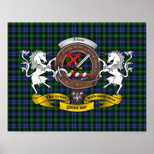 Poster Adam Clan Badge (Devant)