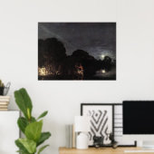 Poster Adam Elsheimer S'Enfuit En Egypte (Bureau à domicile)