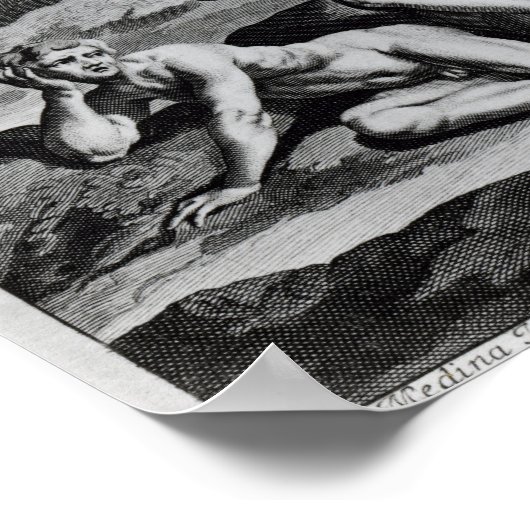 Poster Adam et Eve après la chute (Coin)