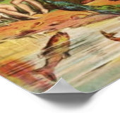 Poster Adam Et Eve Dans Le Jardin (Coin)