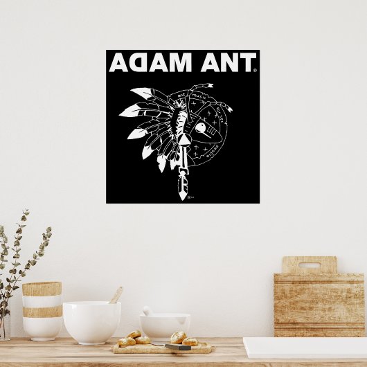 Poster Adam et les fourmis (Cuisine)
